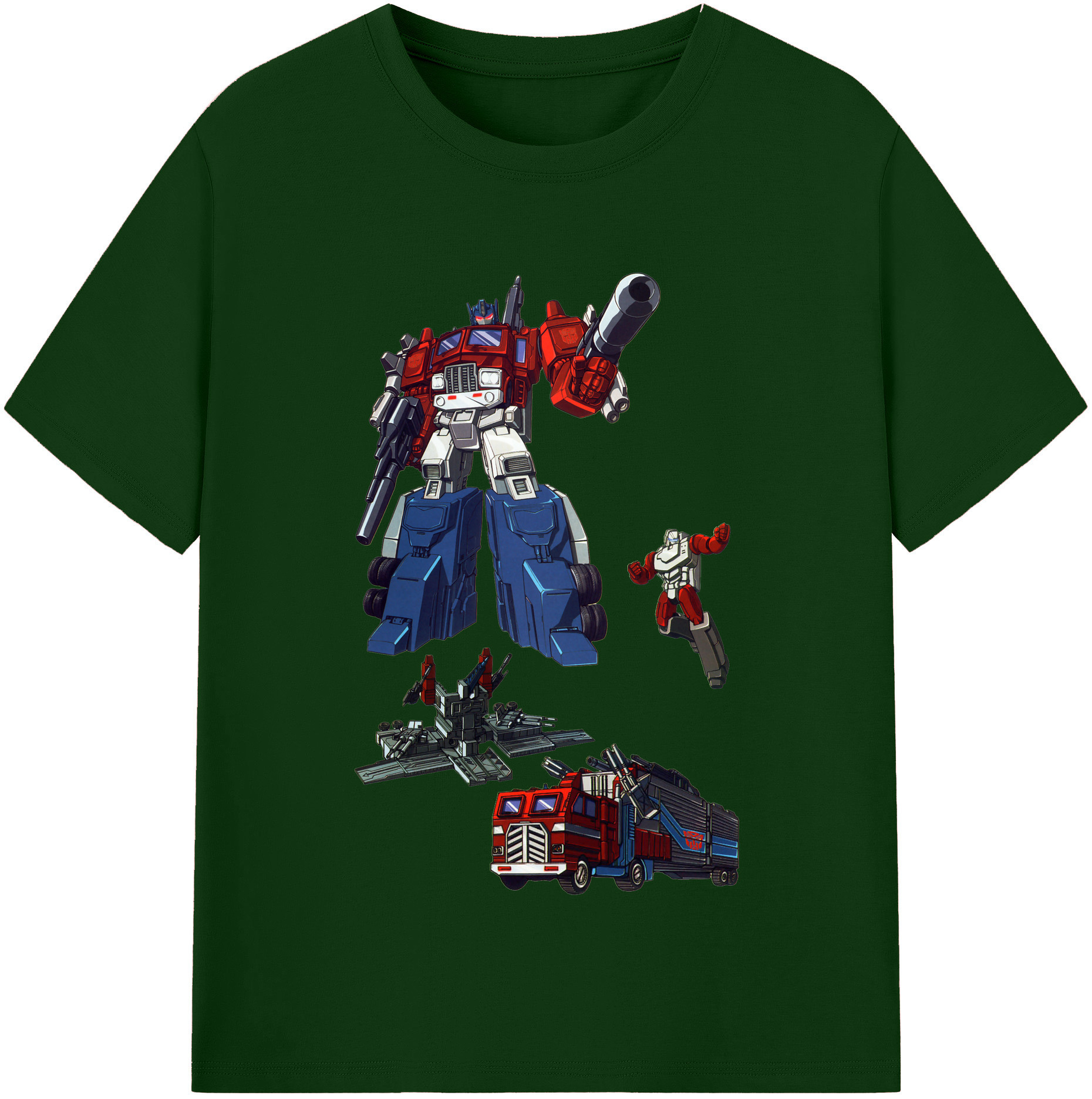 （画像用）  綿100％半袖Tシャツ（フロントプリント）